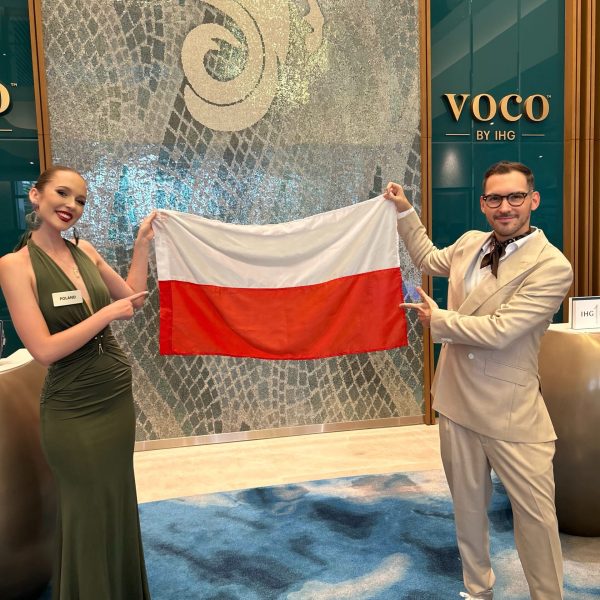 Z Igorem Włodarczykiem, organizatorem MISS POLAND